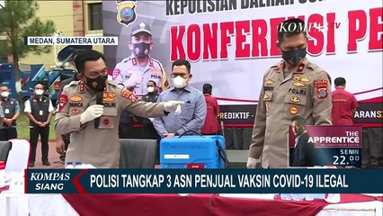 下载视频: ASN Penjual Vaksin Covid-19 Ilegal Sudah 15 Kali Beraksi, Raup Keuntungan Hingga Rp 271 Juta!