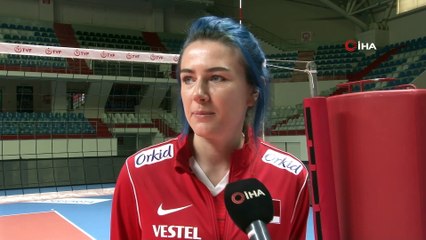 Meryem Boz: 'Olimpiyatlarda en iyiyi yakalamak için Milletler Ligi iyi bir turnuva olacak'