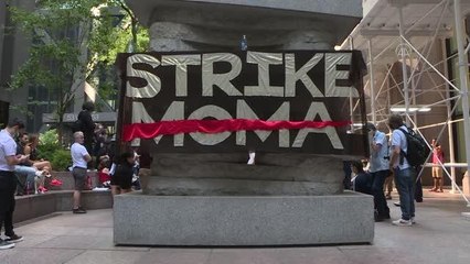 New York'ta Filistin'e destek gösterisi