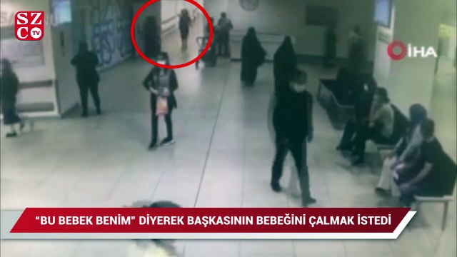 ‘Bu bebek benim’ diyerek başka bebeği almaya çalışınca gözaltına alındı