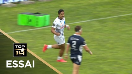 TOP 14 - Essai de Yoram MOEFANA (UBB) - SU Agen - Bordeaux-Bègles - J21 - Saison 2020/2021