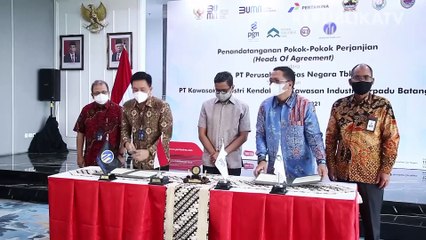 PGN Pasok Gas Bumi ke Kawasan Industri Kendal dan Batang