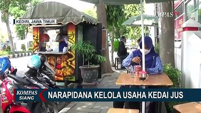 Narapidana Lapas Kelas II A Kediri Kelola Kedai Jus Sebagai Bagian Program Pembinaan Usaha
