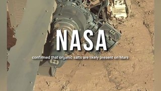 NASA claims Organic Salts on Mars likely exist and could be found by Curiosity's SAM instrument