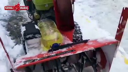 Beylikdüzü Belediyesi kar küreme aracını madara eden İBB aracı