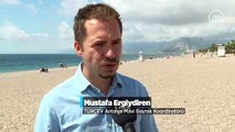 Antalya, mavi bayraklı plaj sayısıyla dünyada ilk sırada