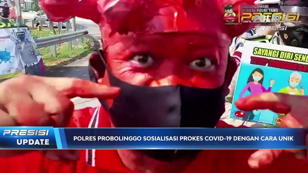 Aksi Teatrikal Pocong Kampanye Protokol Kesehatan Covid-19