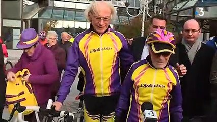 Agé de 109 ans, le plus vieux sportif de la planète, le cycliste français Robert Marchand est décédé cette nuit - En 2017, il avait battu le record du monde de l'heure des plus de 105 ans devant les caméras du monde entier