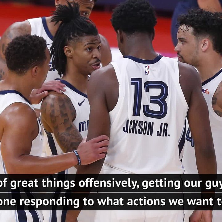 Morant 'loves pressure' after leading Grizzlies to playoffs