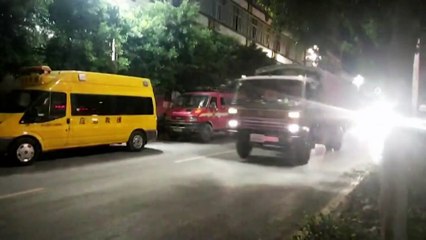 Second powerful earthquake strikes in central China