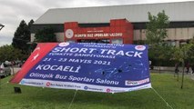 Buz Pateni Short Track Türkiye Şampiyonası başladı