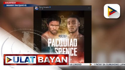 People's Champ Pacquiao, kinumpirma ang laban vs Spence Jr.