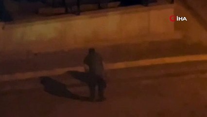 Başkentte kadına şiddet kameraya yansıdı