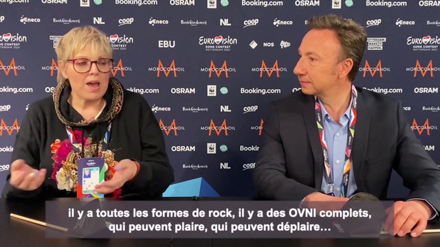 Eurovision 2021 : l'interview de Laurence Boccolini et Stéphane Bern, en direct de Rotterdam