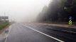 BOLU - Bolu Dağı'nda sağanak ve yoğun sis ulaşımı olumsuz etkiliyor