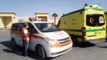 بدء دخول اكبر قافلة مساعدات مصرية الي قطاع غزة عبر معبر رفح