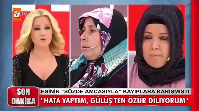 Eşinin amcası tarafından kaçırıldığını iddia etti, Müge Anlı'da evlenmek istediğini söyleyince ailesi fenalık geçirdi