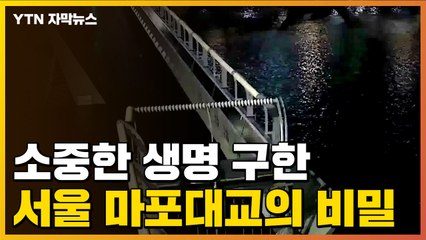 [자막뉴스] 소중한 생명 구한 서울 마포대교의 비밀 / YTN