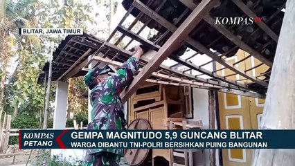 Gempa Magnitudo 5,9 Guncang Blitar