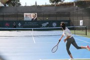 SPOR Şırnak'ta 'Cudi Cup Ulusal Tenis Turnuvası' devam ediyor