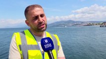 Bursa Büyükşehir Belediyesi sahillerdeki deniz salyasının temizlenmesi için çalışma başlattı
