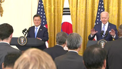 ''안보동맹'에서 '경제동맹'으로...한미 정상 공동성명 발표 / YTN