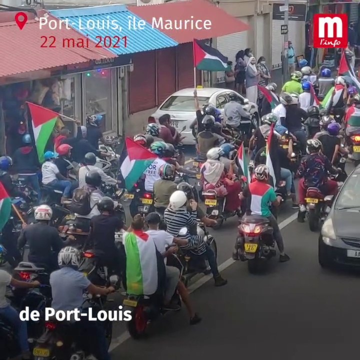 À Port-Louis : des milliers de personnes participent à un rallye en soutien à la Palestine