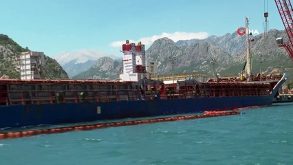 Antalya'da denizi kirleten gemiye 1 milyon 566 bin lira ceza