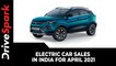 Electric Car Sales In India For April 2021 | Tata Nexon EV Tops The Charts Again