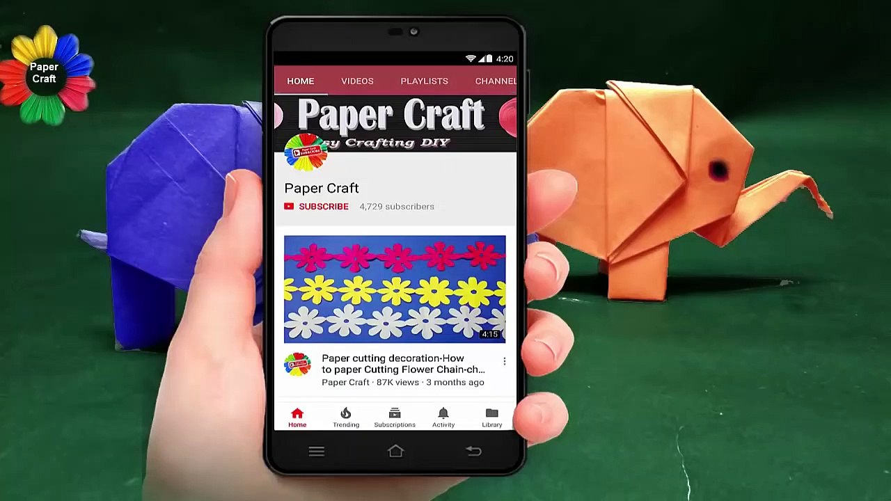 Origami Elephant-How To Make Origami Elephant Easy Instructions Step By Step#Origamielephant,