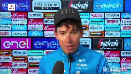 Tour d'Italie 2021 - Lorenzo Fortunato : "I knew that the last 3km were the hardest"