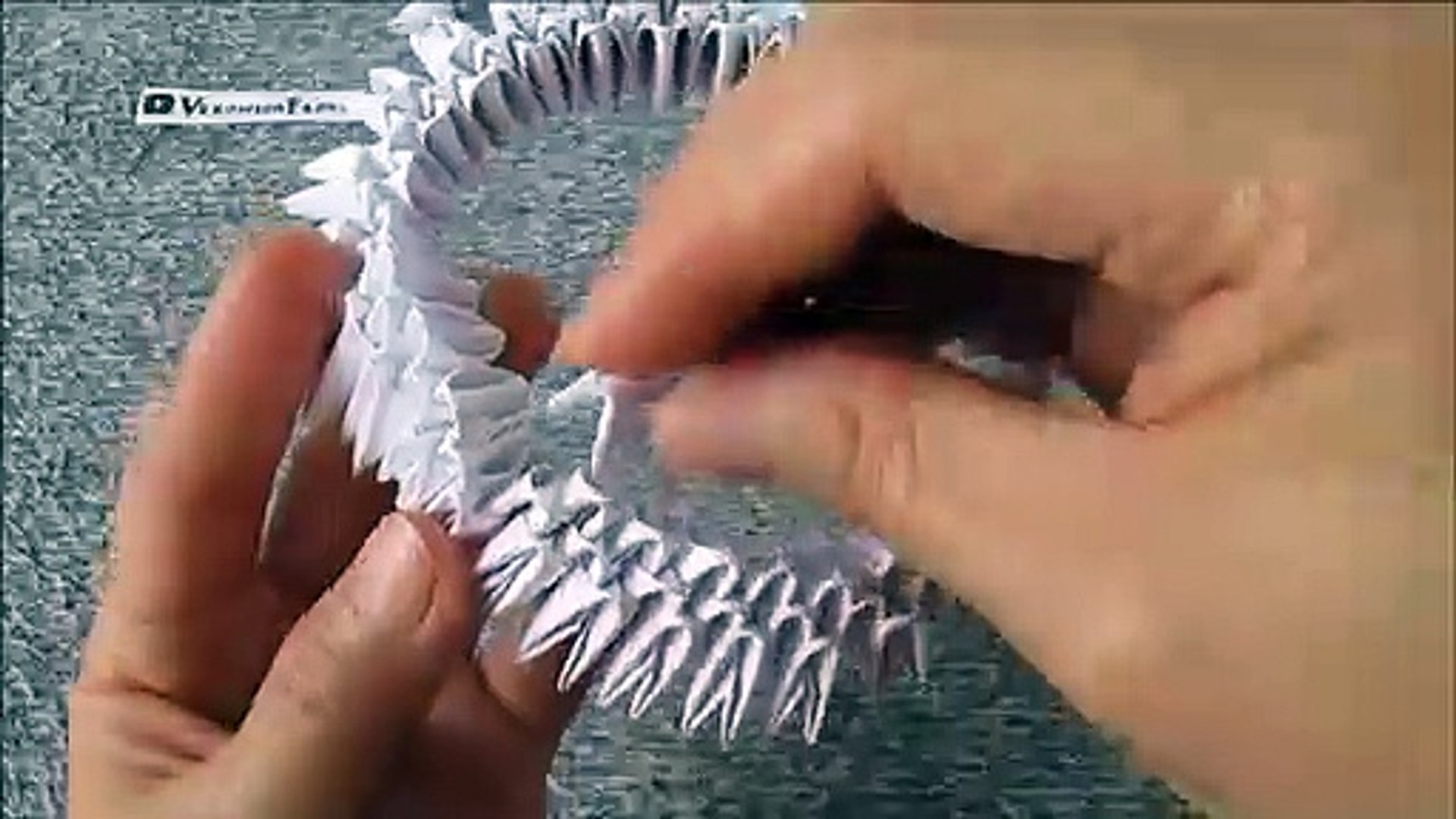 Modular Origami Swan Tutorial Easy Origami Instruction 2019