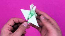 How To Make Paper Three-Headed Crane | Origami 3 Headed Crane | Paper Animals Medium Level