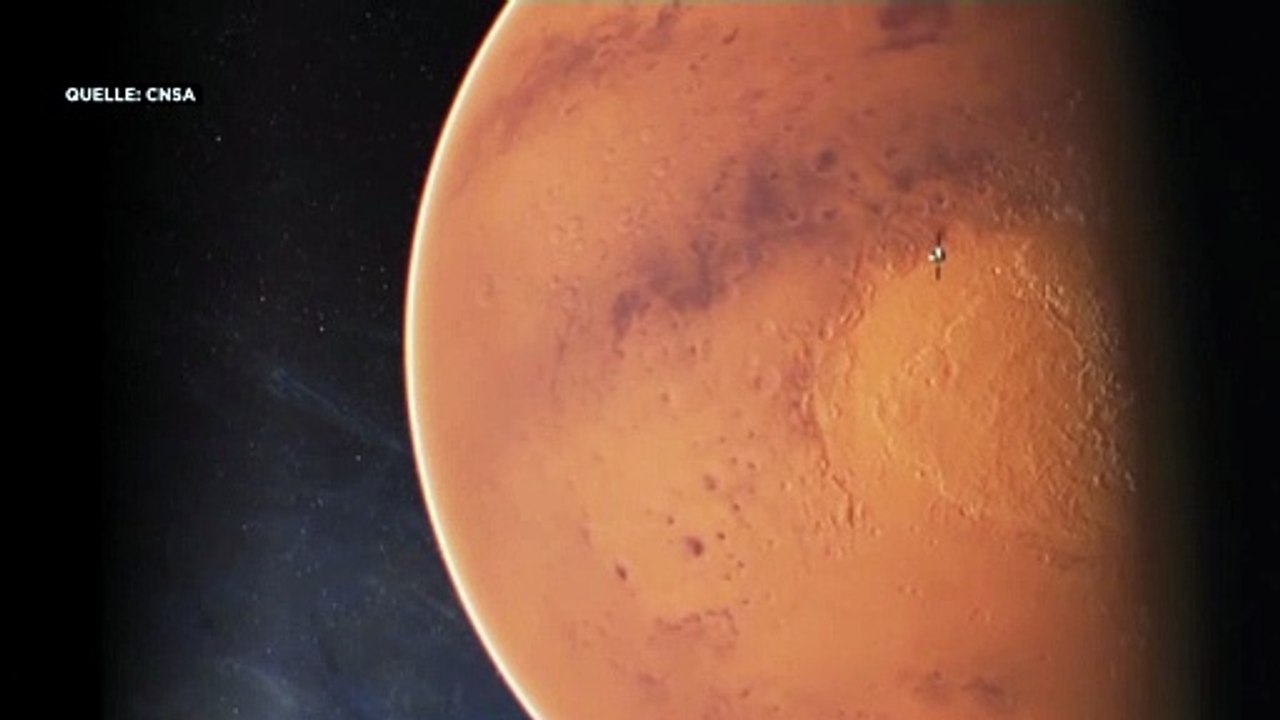 Erfolg für Pekings Raumfahrtprogramm: Mars-Rover auf Jungfernfahrt