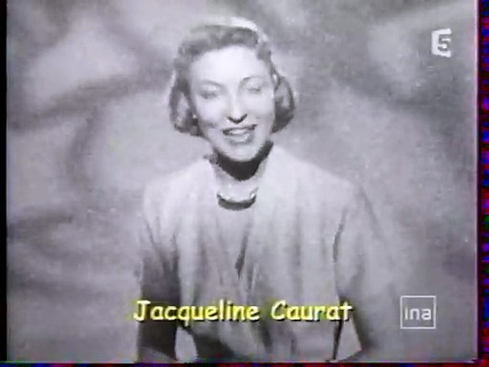 La célèbre speakerine de l'ORTF, pionnière du genre dans les années 50, Jacqueline Caurat est décédée - Elle avait également animé plusieurs émissions dont "Télé Philatélie"