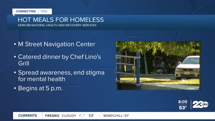 Hot meals for the homeless