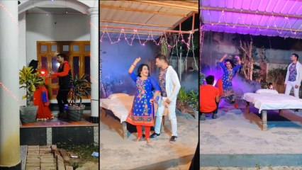 गुंजन पंत और प्रेम सिंह के रोमैंटिक गाने की शूटिंग वीडियो