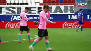 Griezman Goal Eibar vs Barcelona 0-1 Laliga 2021