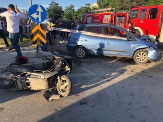 Elazığ'da üç aracın karıştığı kazada 14 yaralı