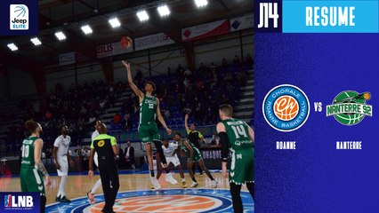 Roanne vs. Nanterre (66-77) - Résumé - 2020/21