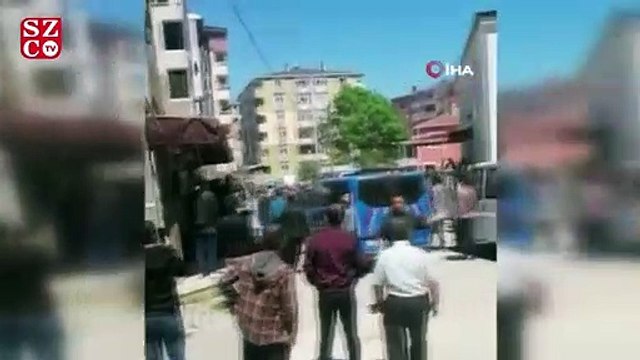 Manav ile seyyar satıcı kavgası meydan savaşına dönüştü