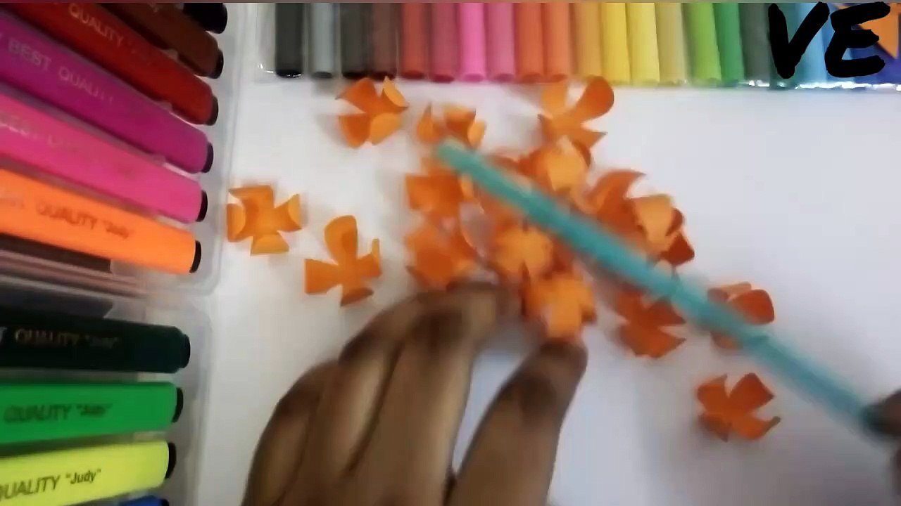 Easy hard paper Flower