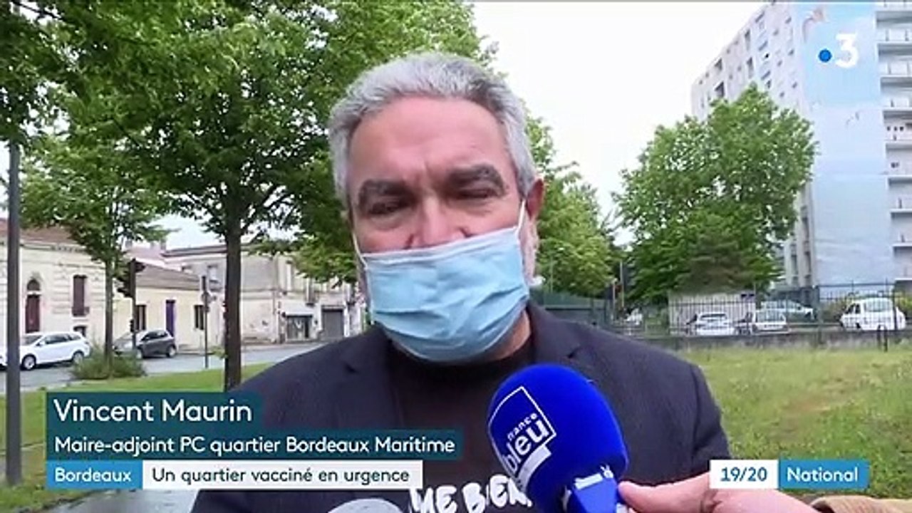 Bordeaux : un quartier vacciné en urgence à cause d'un nouveau variant du Covid-19