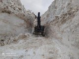 Hakkari'de mayıs ayında 8 metre karla yoğun mücadele