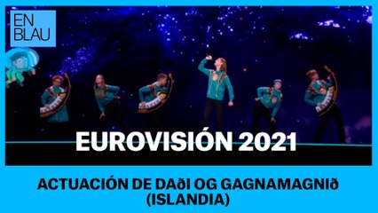 Actuación de Daði og Gagnamagnið (Islandia) en Eurovisión 2021