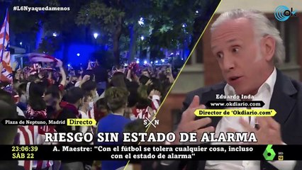 Eduardo Inda sobre el triunfo en La Liga del Atlético de Madrid