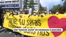 Une «marche jaune» en hommage à Marjorie