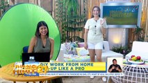 Unang Hirit: DIY work-from-home set up like a pro!