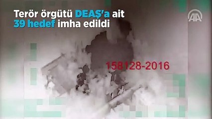 Türk savaş uçakları Suriye'deki DAEŞ hedeflerini vurdu!