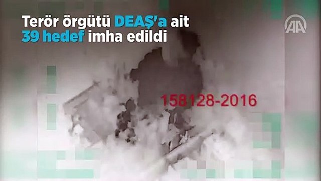 Türk savaş uçakları Suriye'deki DAEŞ hedeflerini vurdu!